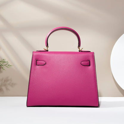 Eterna-Leather Fashionable Pink Purse